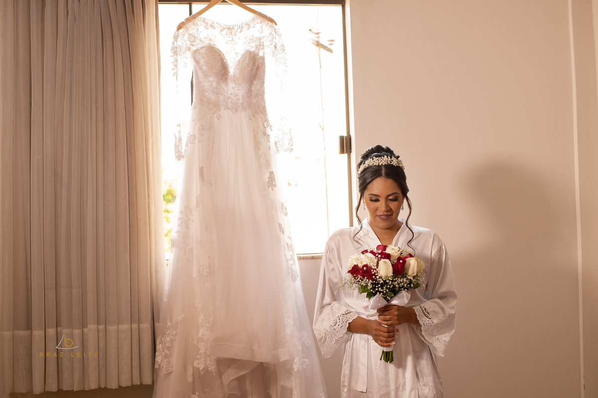 fotos da noiva com o boque