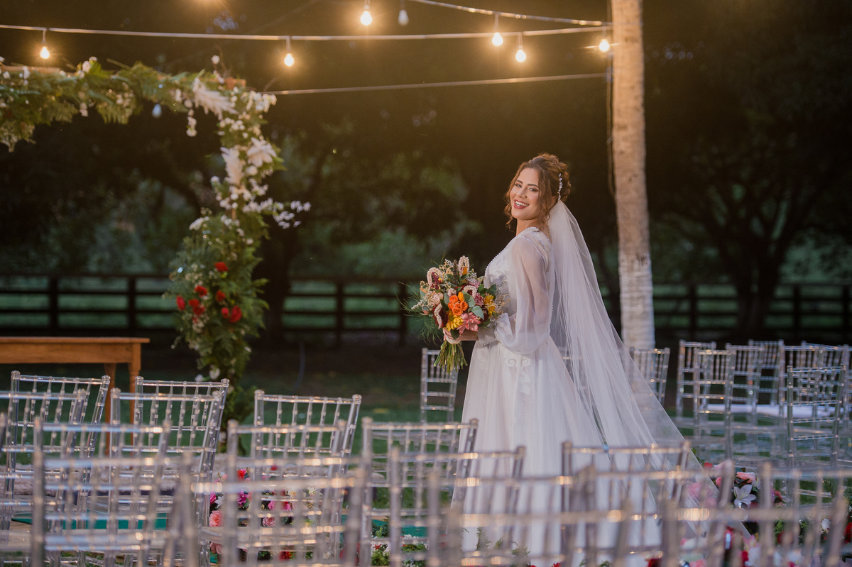 fotografia individual da noiva