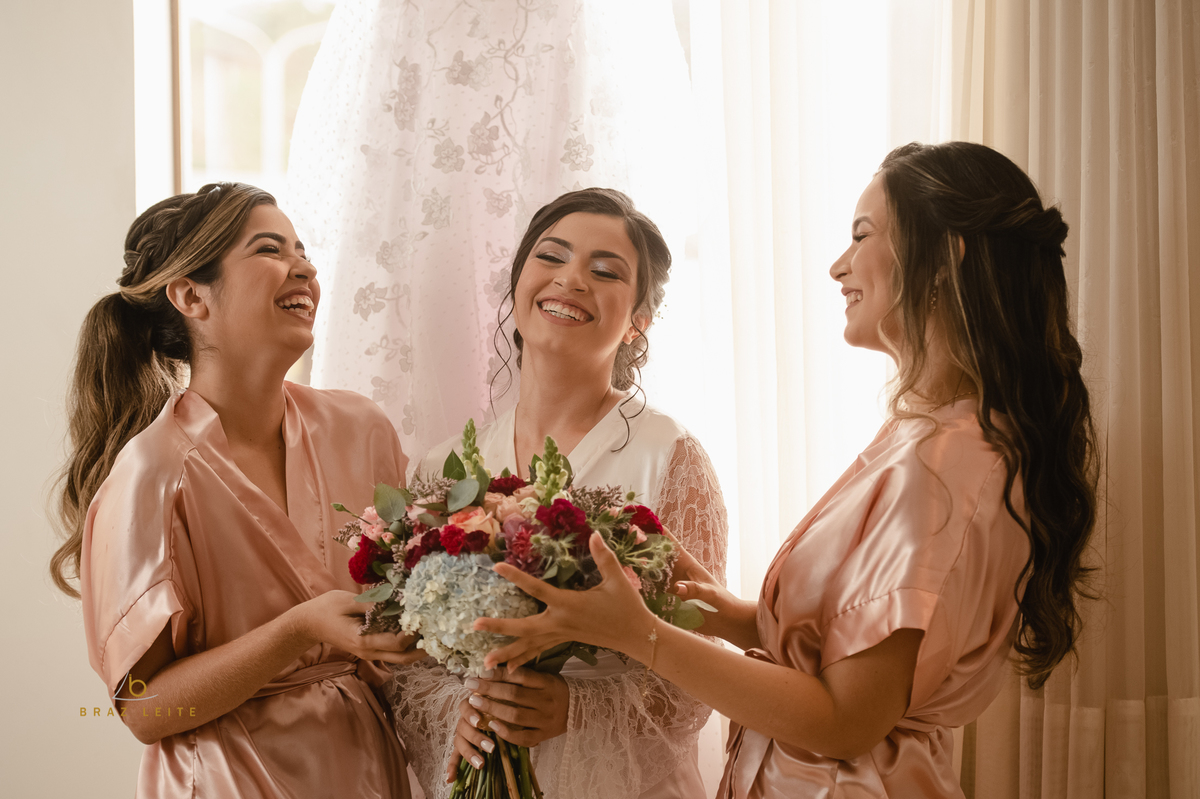 fotos com as madrinhas