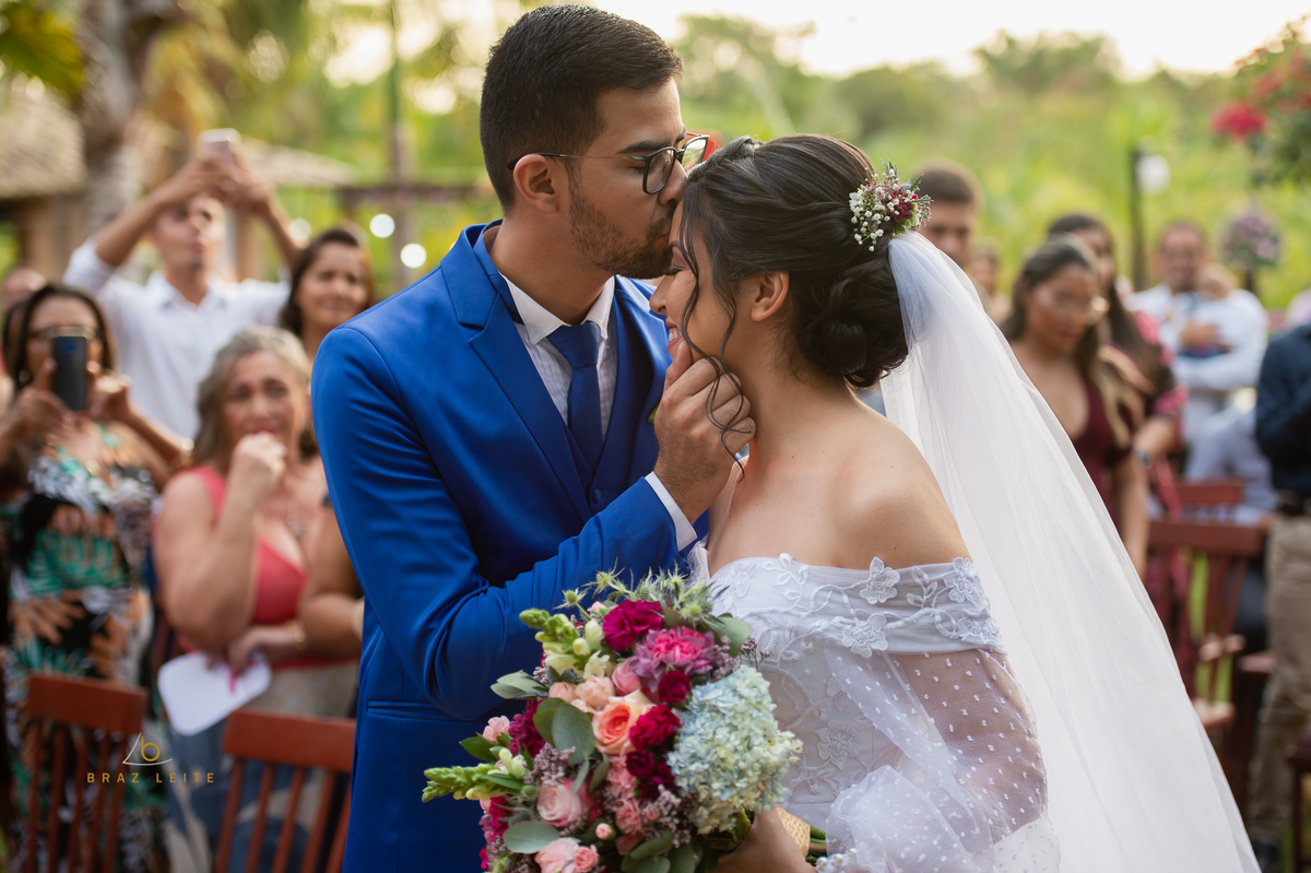 fotografia de casamento no campo