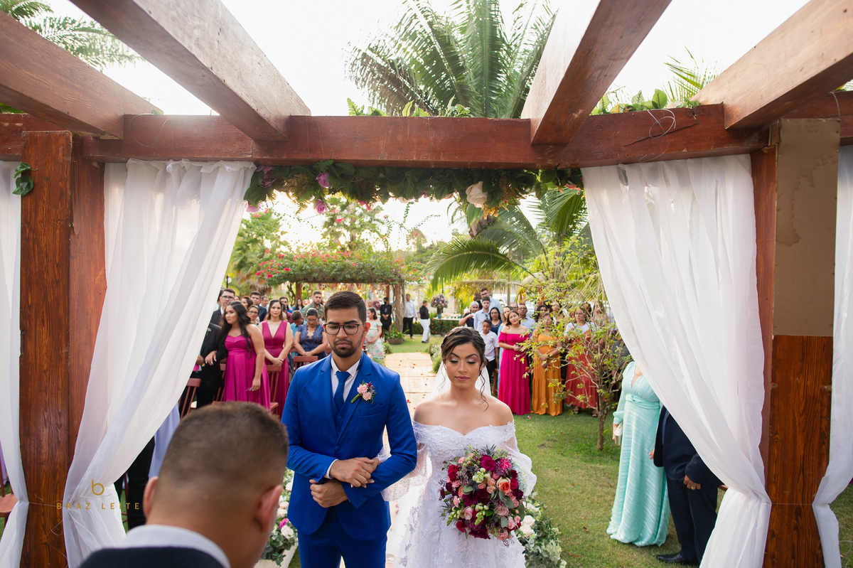 fotografia de casamento no campo