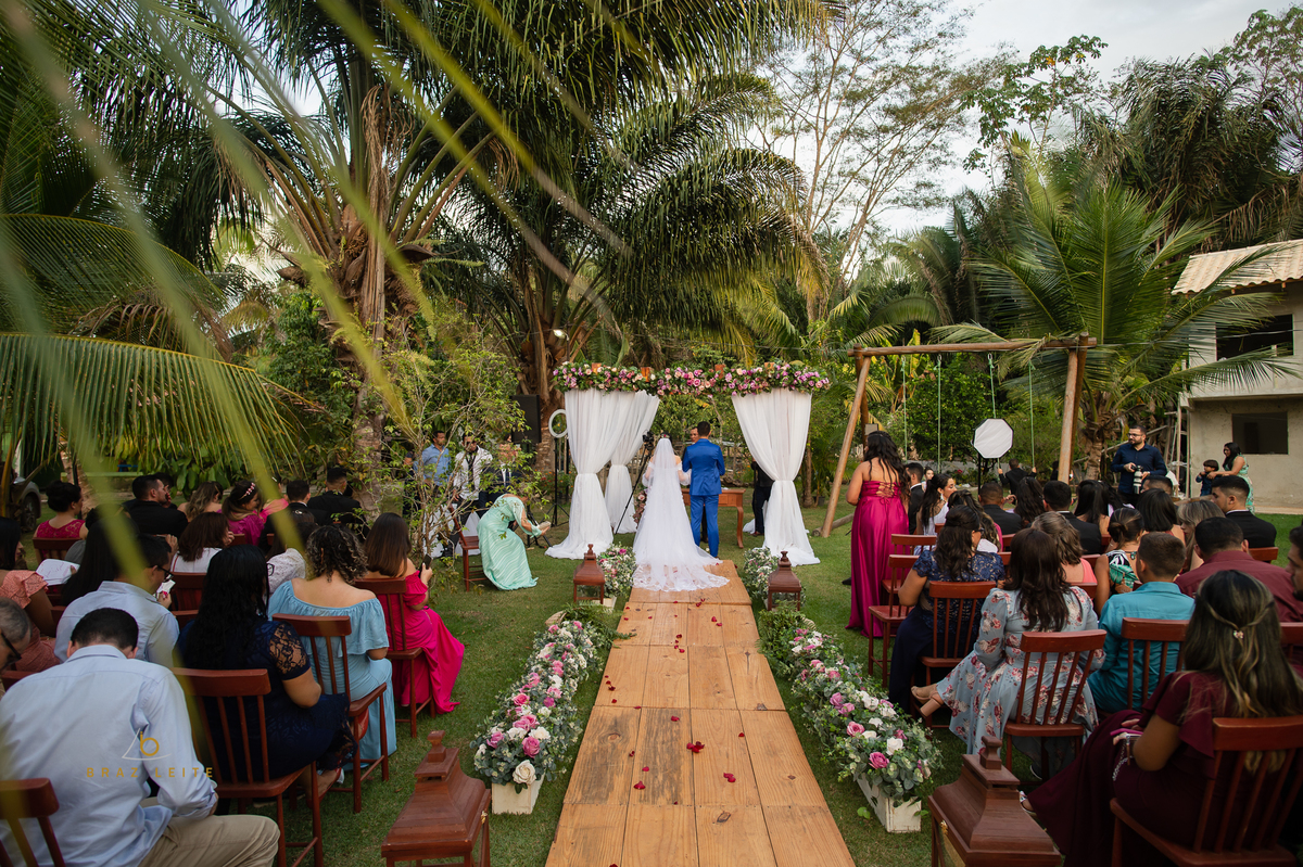fotografia de casamento no campo