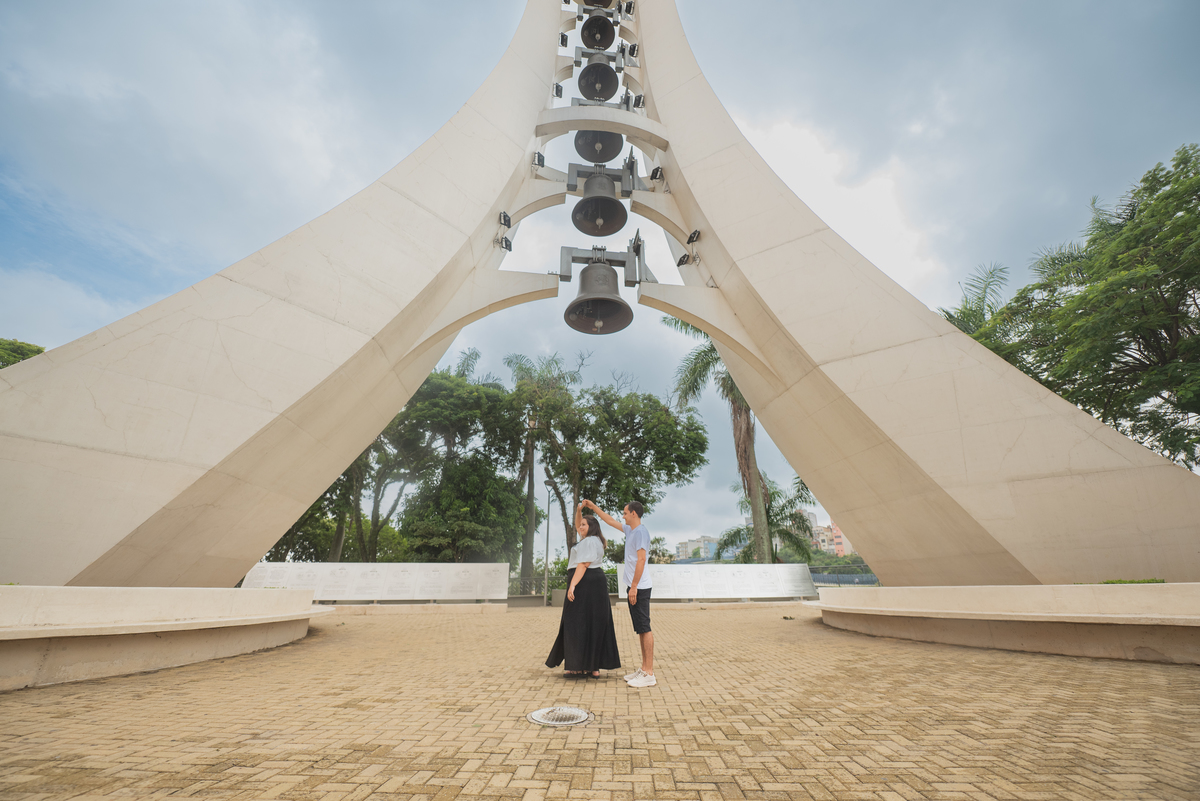 revelação de gravidez no Santuario Nacional em Aparecida do norte