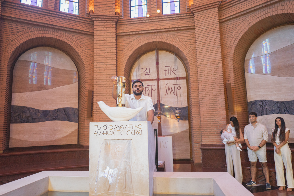 batizado no Santuario Nacional basilica de nossa senhora aparecida