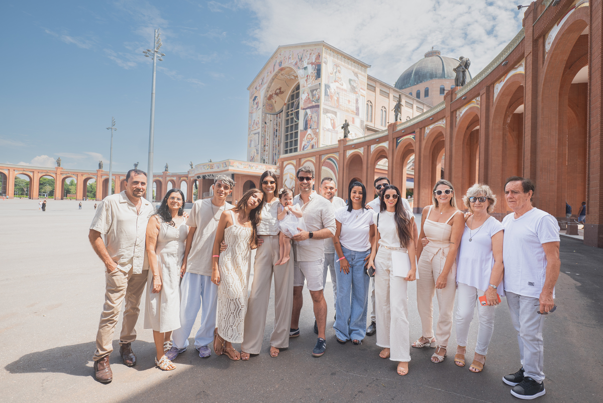 batizado no Santuario Nacional basilica de nossa senhora aparecida