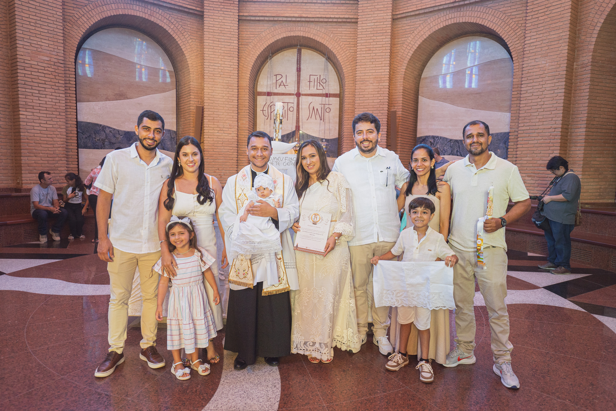 batizado no Santuario Nacional basilica de nossa senhora aparecida