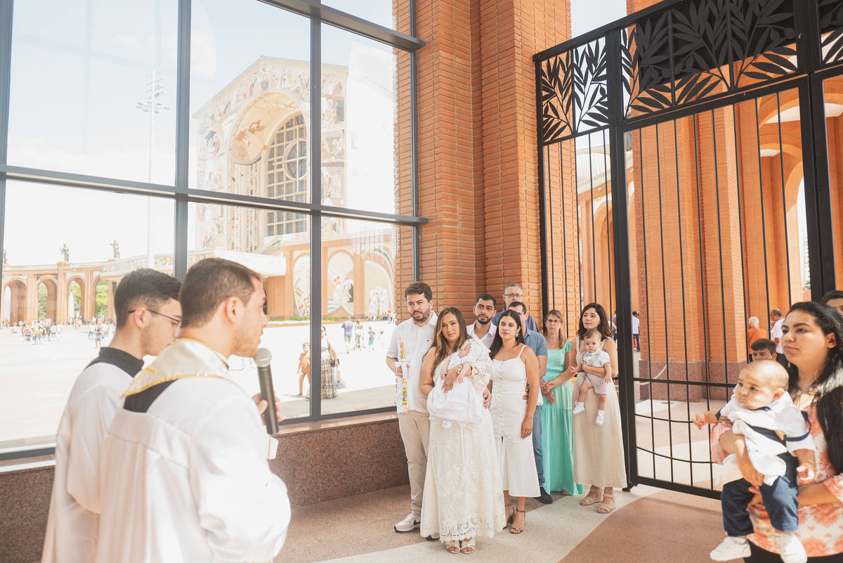 batizado no Santuario Nacional basilica de nossa senhora aparecida