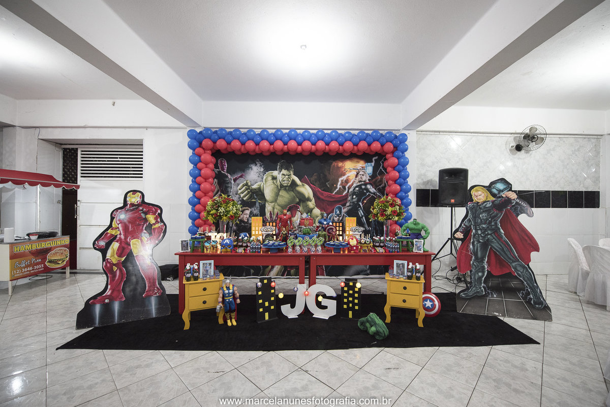 aniversario-infantil-super-herois-marvel-em-aparecida-sp