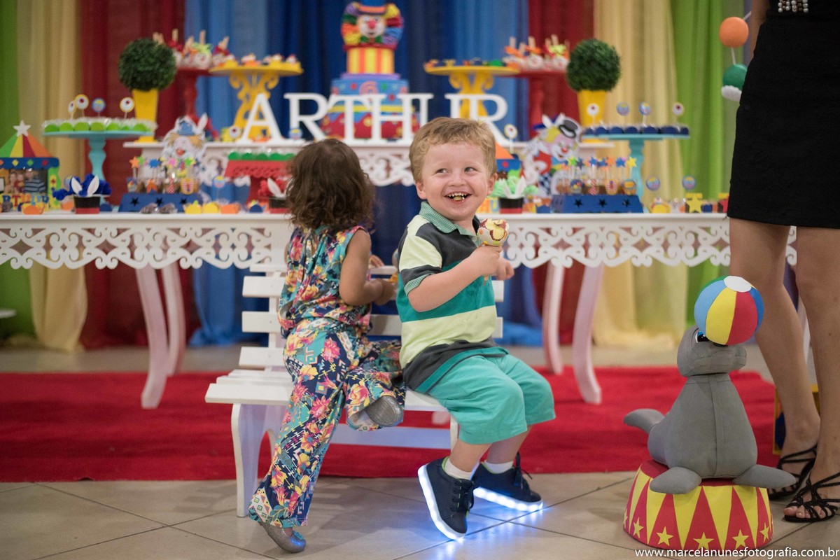 aniversario-infantil-2-anos-circo-Arthur-Guaratinguetá-SP