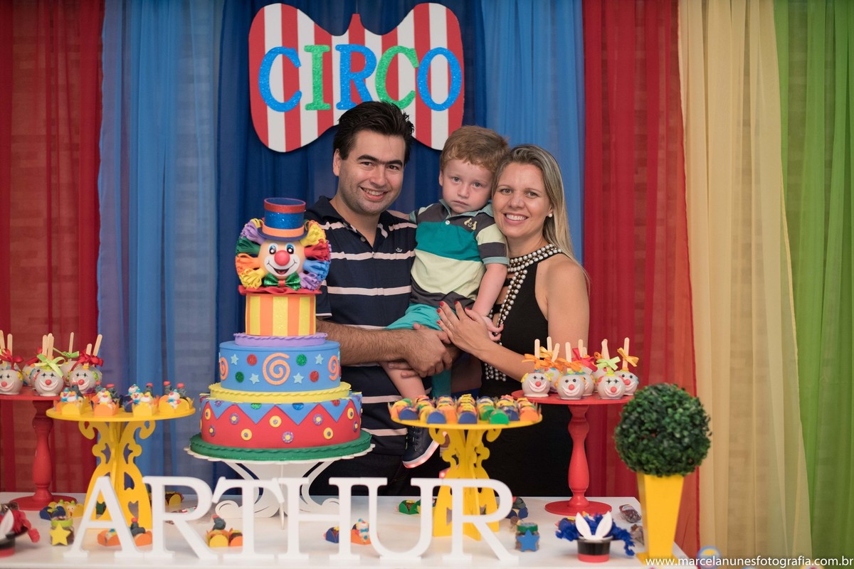 aniversario-infantil-2-anos-circo-Arthur-Guaratinguetá-SP
