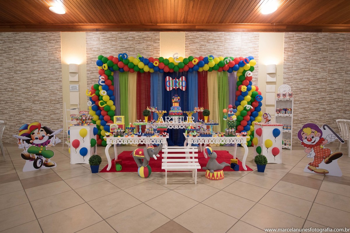 aniversario-infantil-2-anos-circo-Arthur-Guaratinguetá-SP
