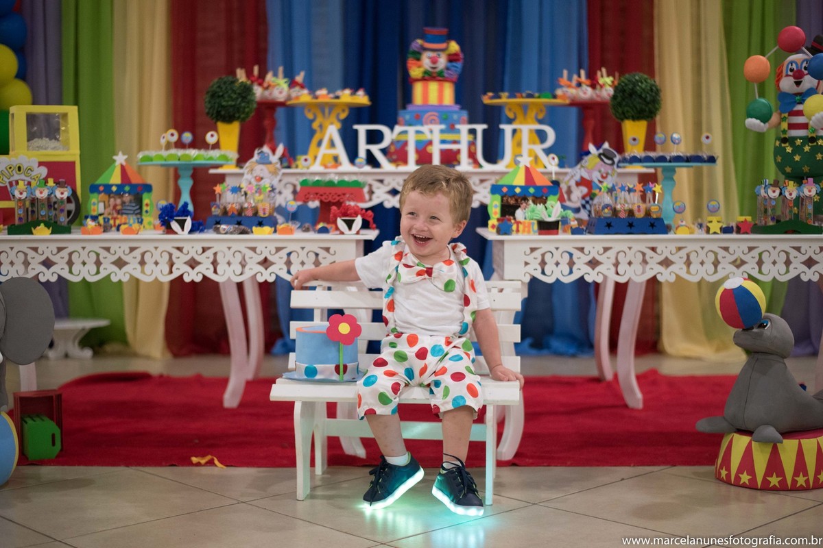aniversario-infantil-2-anos-circo-Arthur-Guaratinguetá-SP