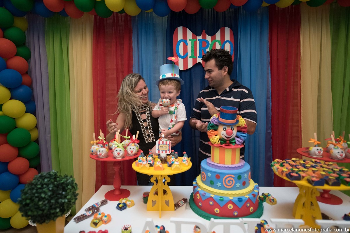 aniversario-infantil-2-anos-circo-Arthur-Guaratinguetá-SP