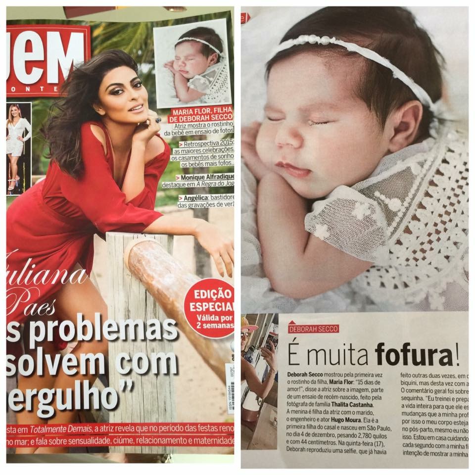 Imagem capa - Maria Flor, filha de Deborah Secco por Thalita Castanha