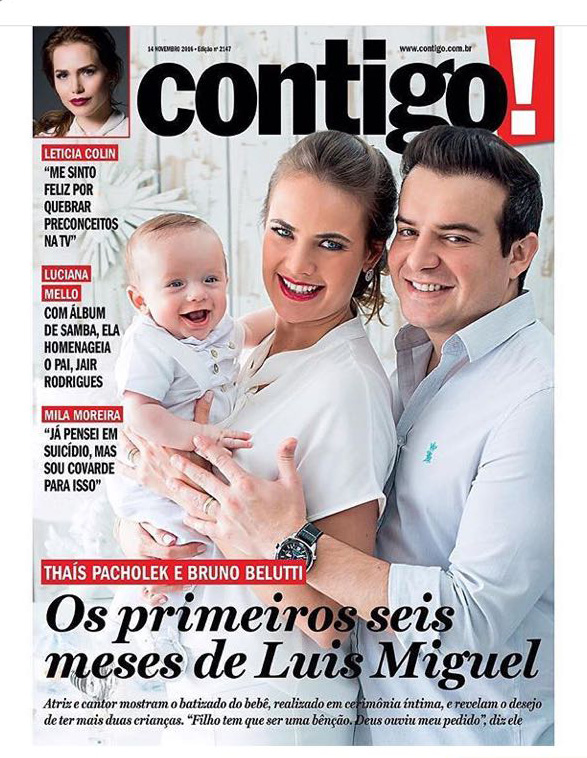 Imagem capa - Batizado do Luis Miguel na Contigo! por Thalita Castanha