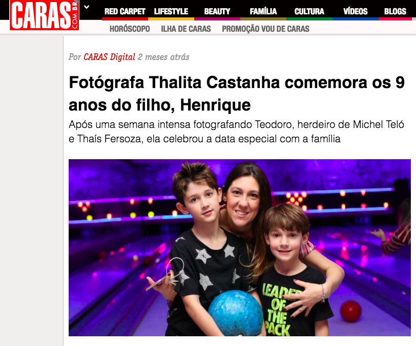 Imagem capa - FOTOGRAFA THALITA CASTANHA COMEMORA OS 9 ANOS DO FILHO, HENRIQUE por Thalita Castanha