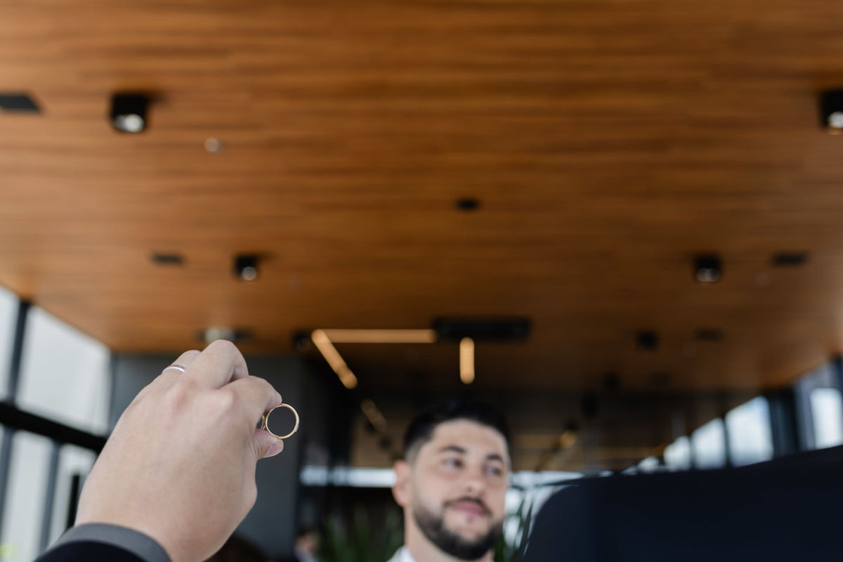 Cerimônia intimista no Pê05