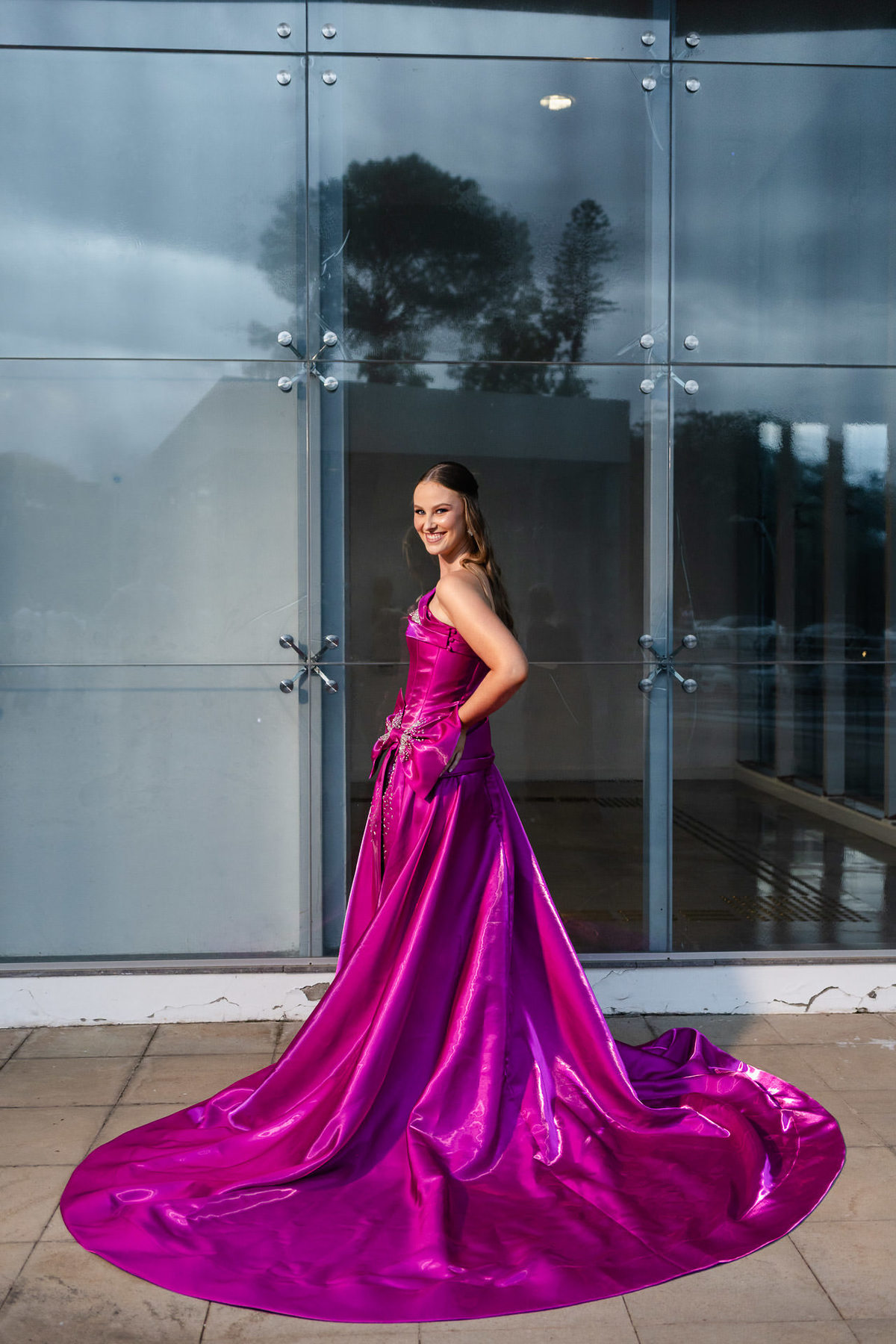Formatura Maria Helene Bianchini em Administração na Univates em Lajeado