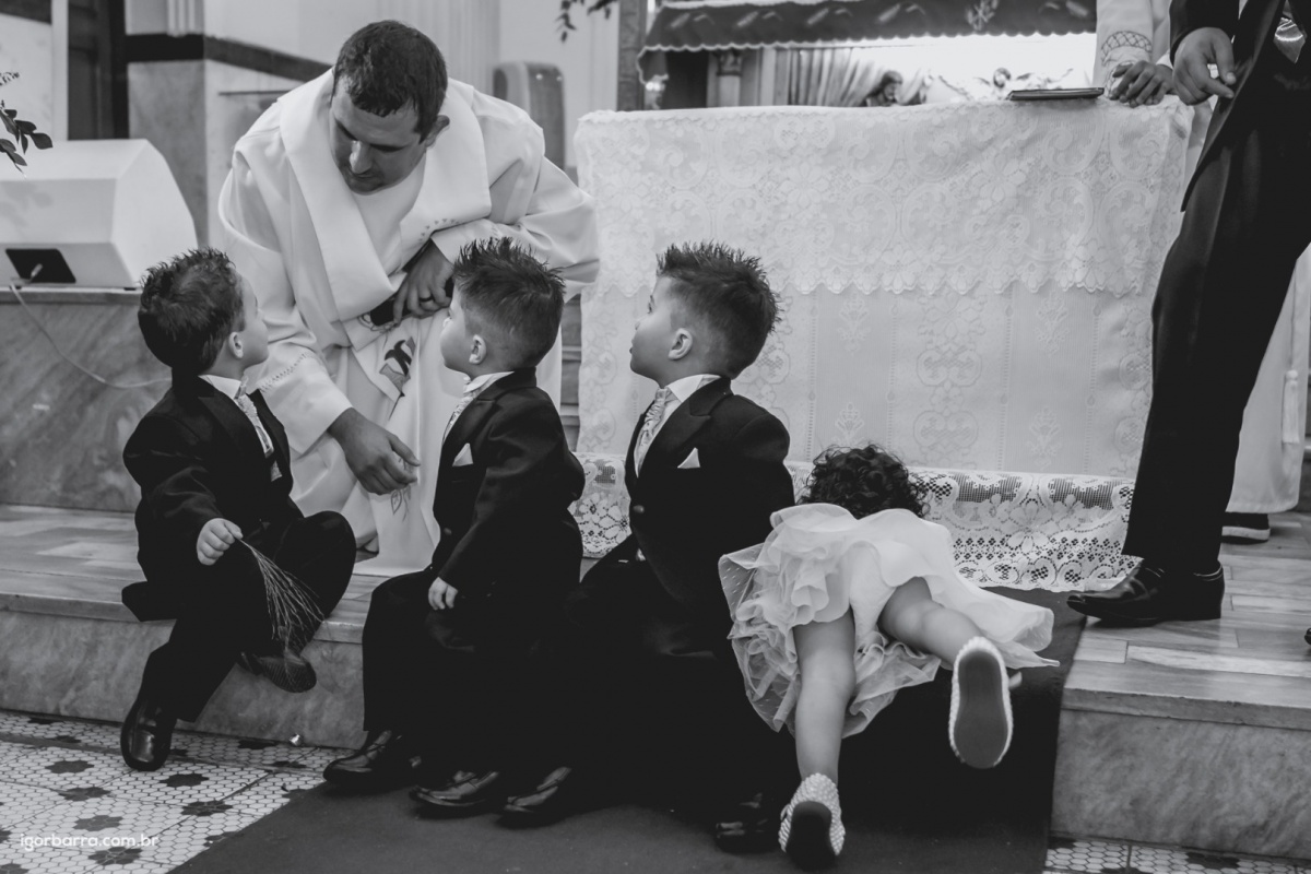 Damas e Pajens, fofos, Casamento Ana e Marcelo, Igreja São José, Espaço Rhema, juiz de fora, MG