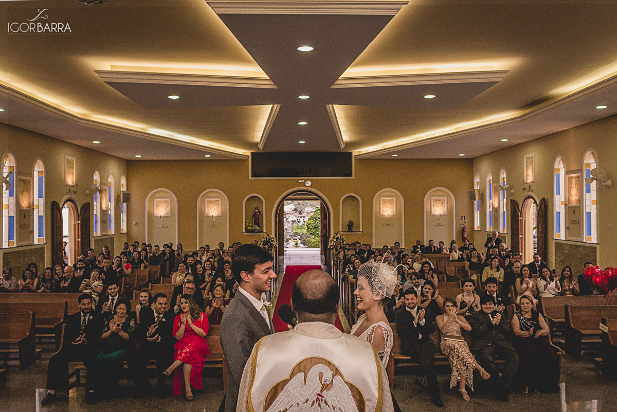 Noiva, Noivo, Altar, Emocionada, Igreja, casamento, capela santa filomena, fotografo, juiz de fora, mg