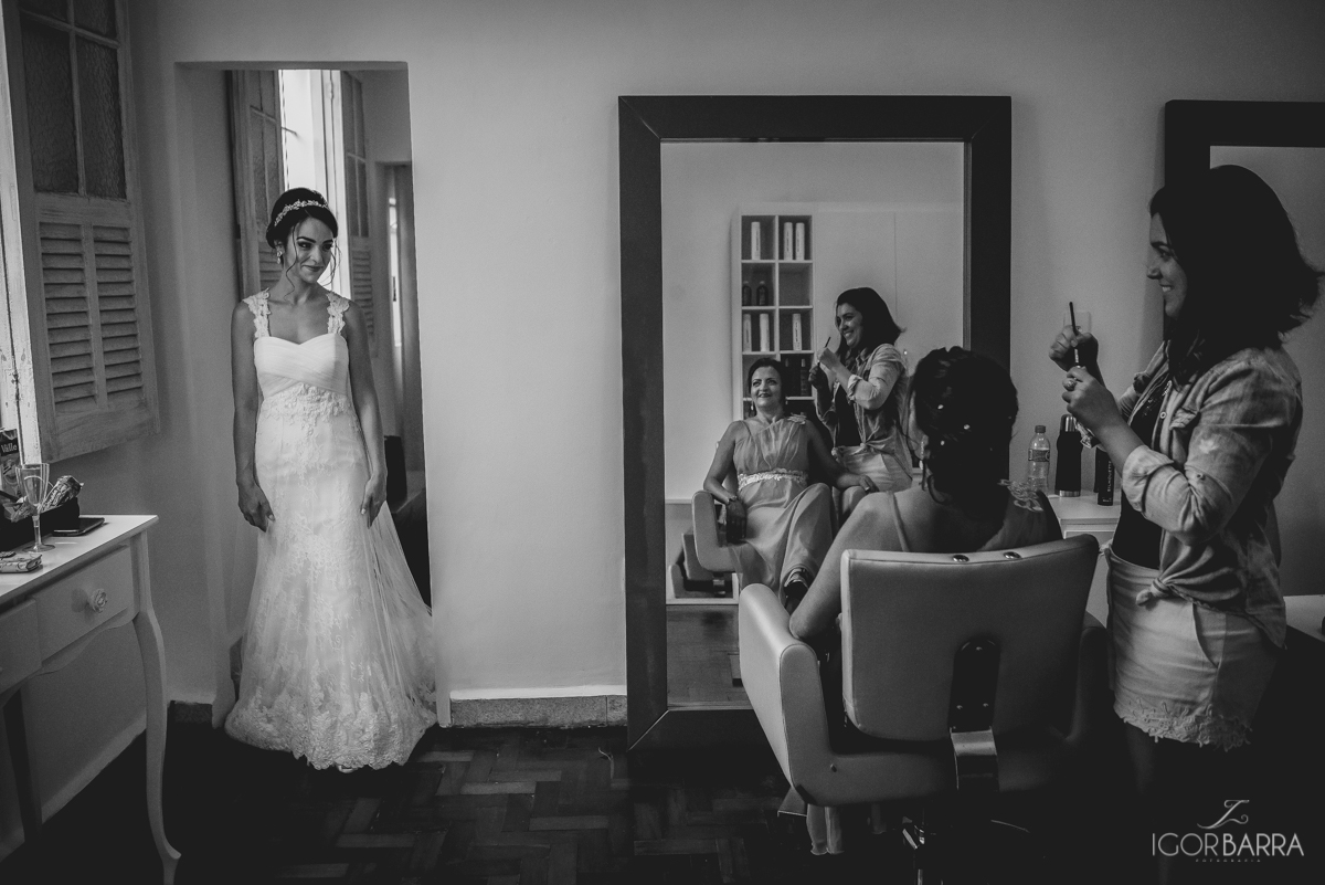 Noiva e sua mãe, Anna Paula, vestido de noiva, Rhaiza Padovani, Juiz de Fora - MG