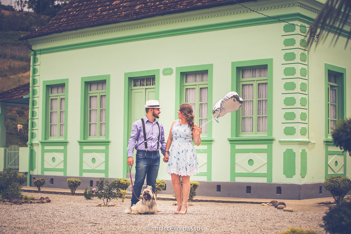 Ensaio de Noivos na Serra