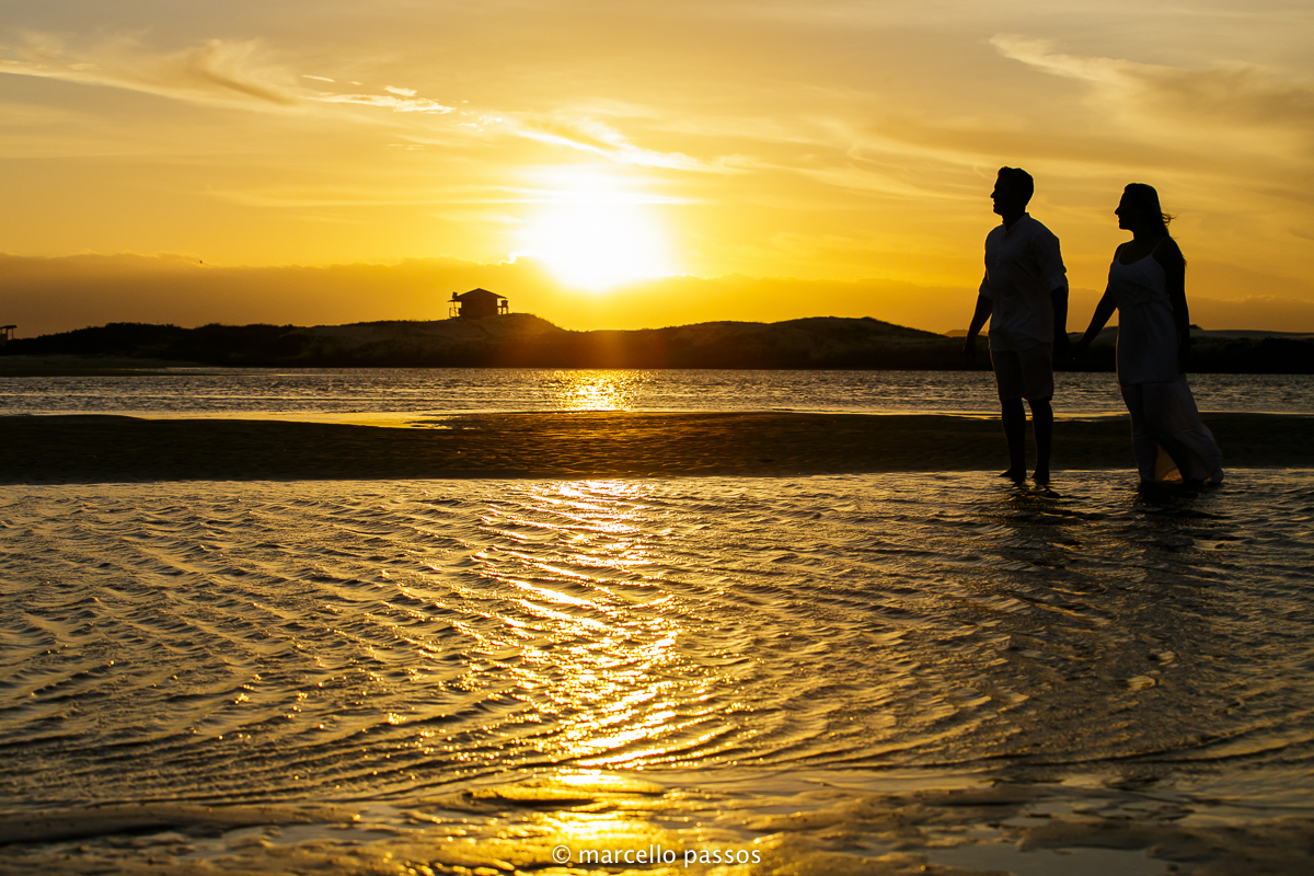 Ensaio de Noivos na Praia