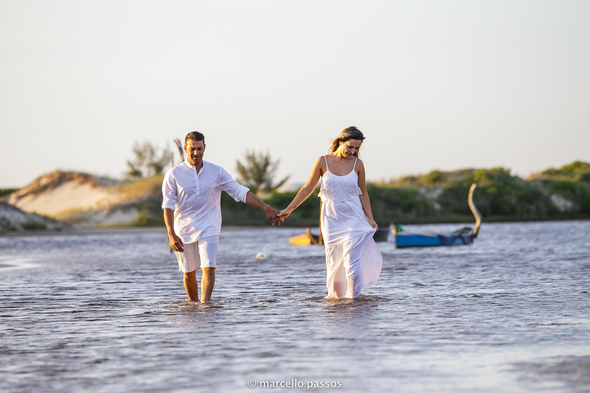 Ensaio de Noivos na Praia