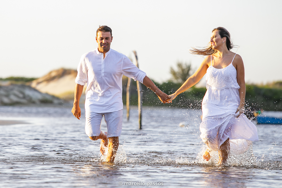 Ensaio de Noivos na Praia