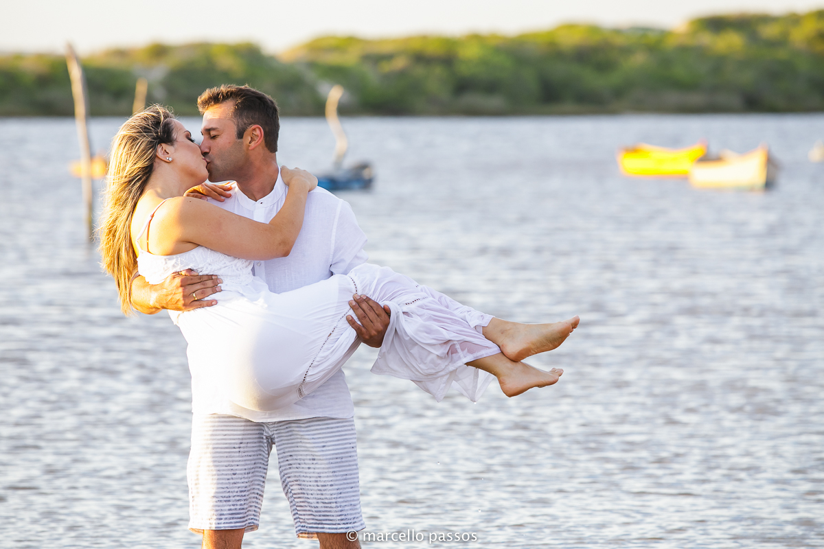 Ensaio de Noivos na Praia