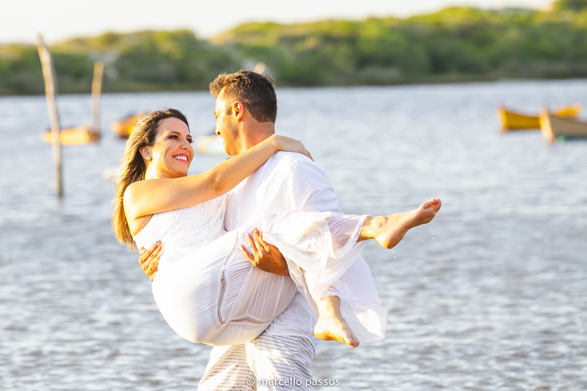 Ensaio de Noivos na Praia