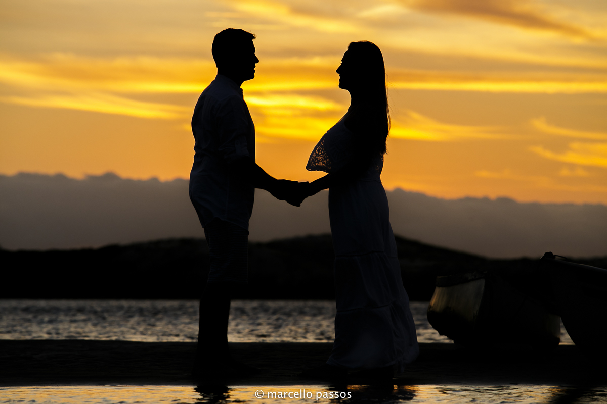 Ensaio de Noivos na Praia