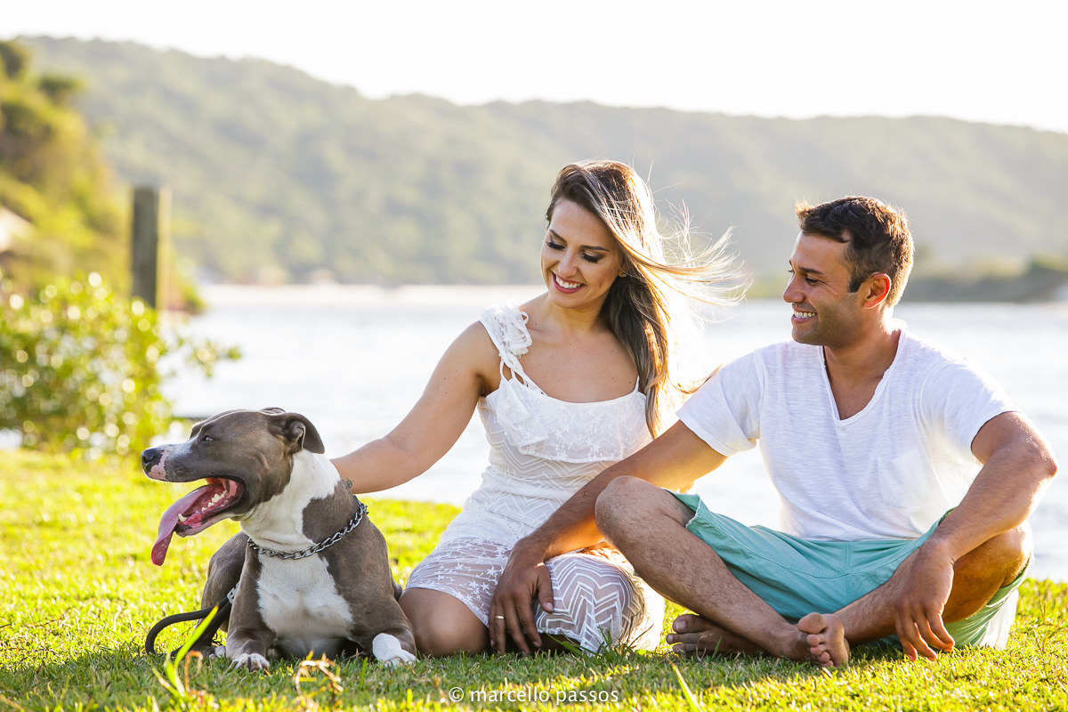 Ensaio de Noivos com Pet
