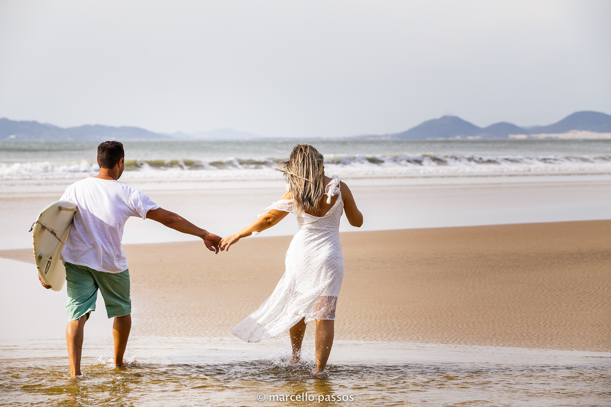 Ensaio de Noivos na Praia