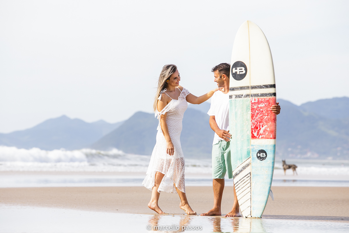 Ensaio de Noivos na Praia