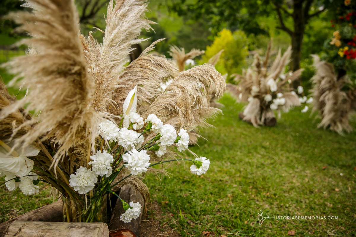 Flores na decoracao
