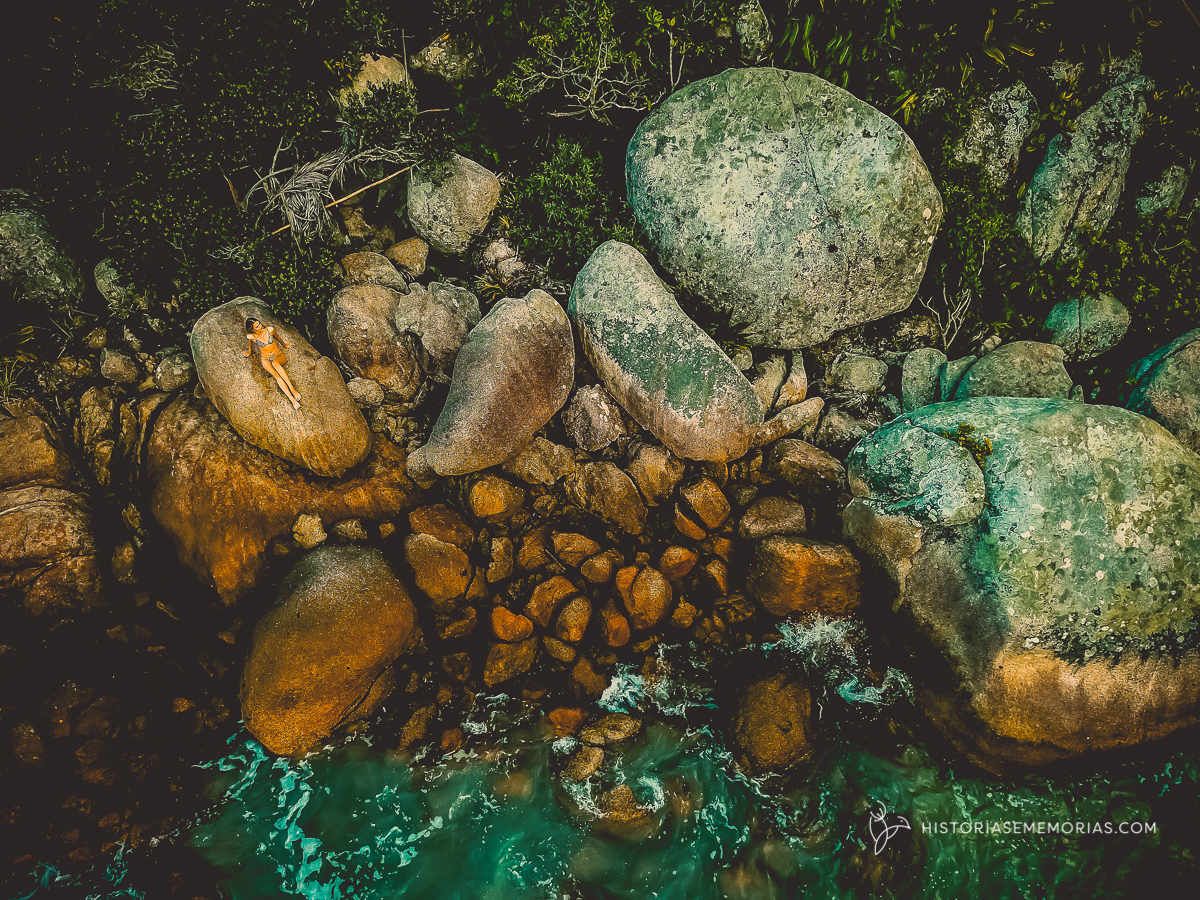 fotos de drone na praia