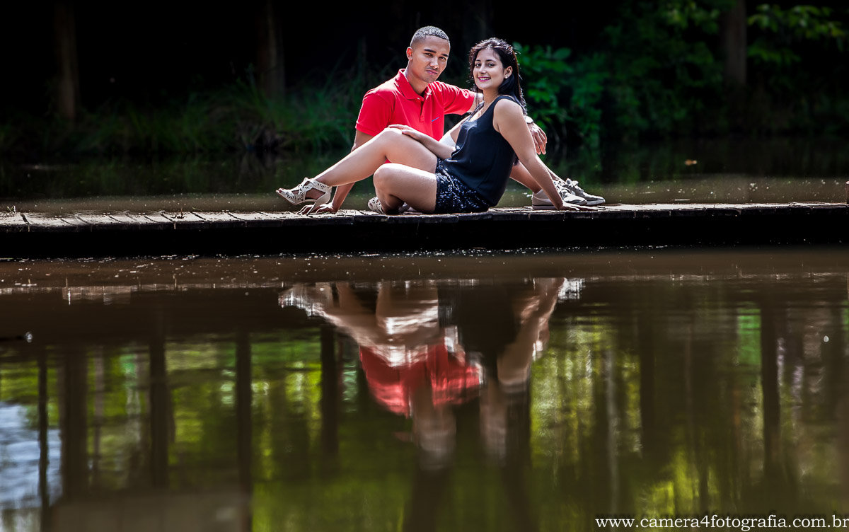 fotos dos noivos no parque