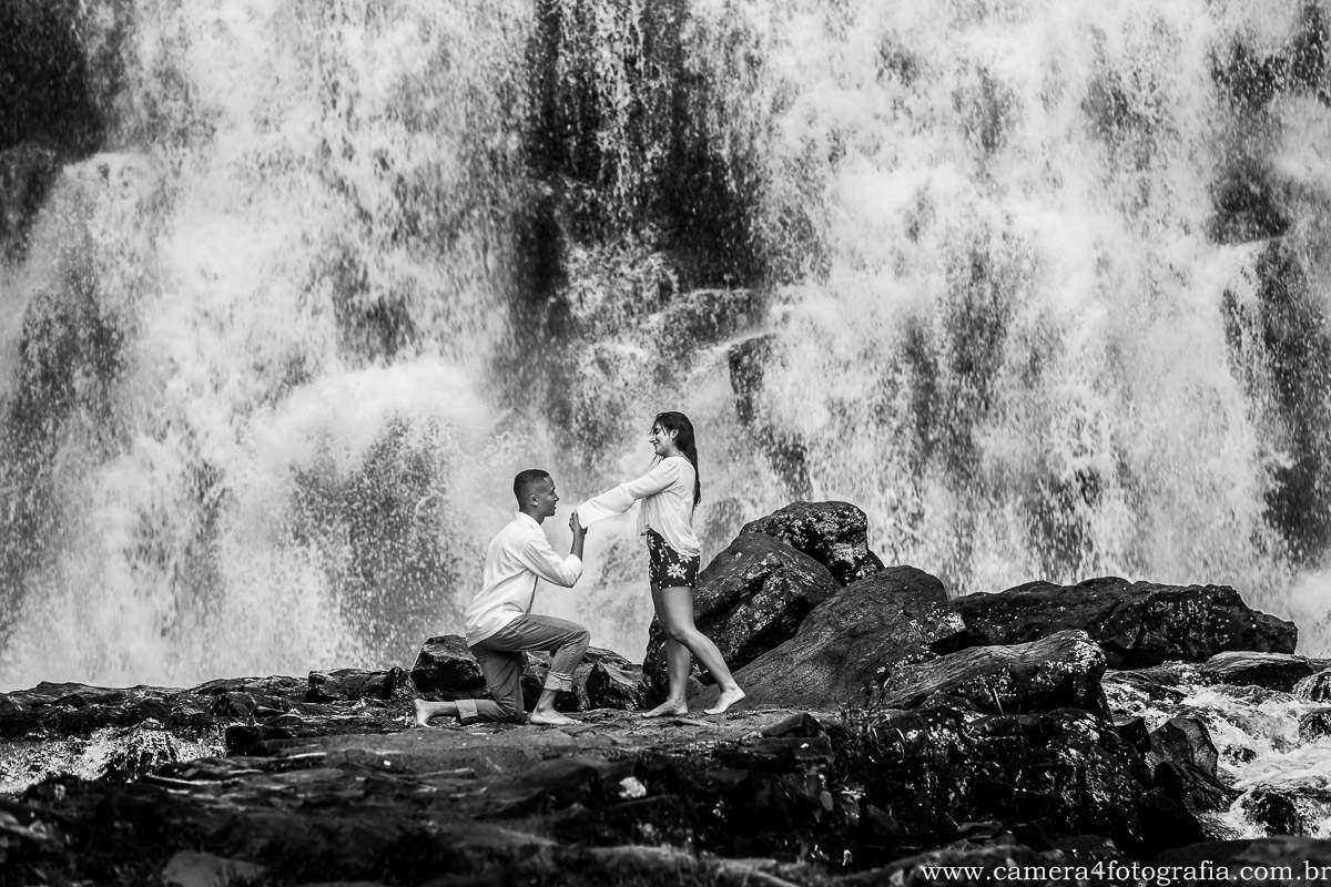 ensaio na cachoeira