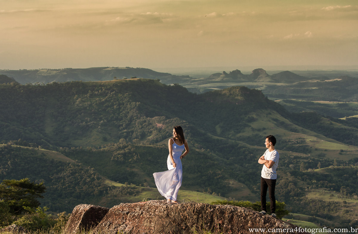 ensaio nas montanhas