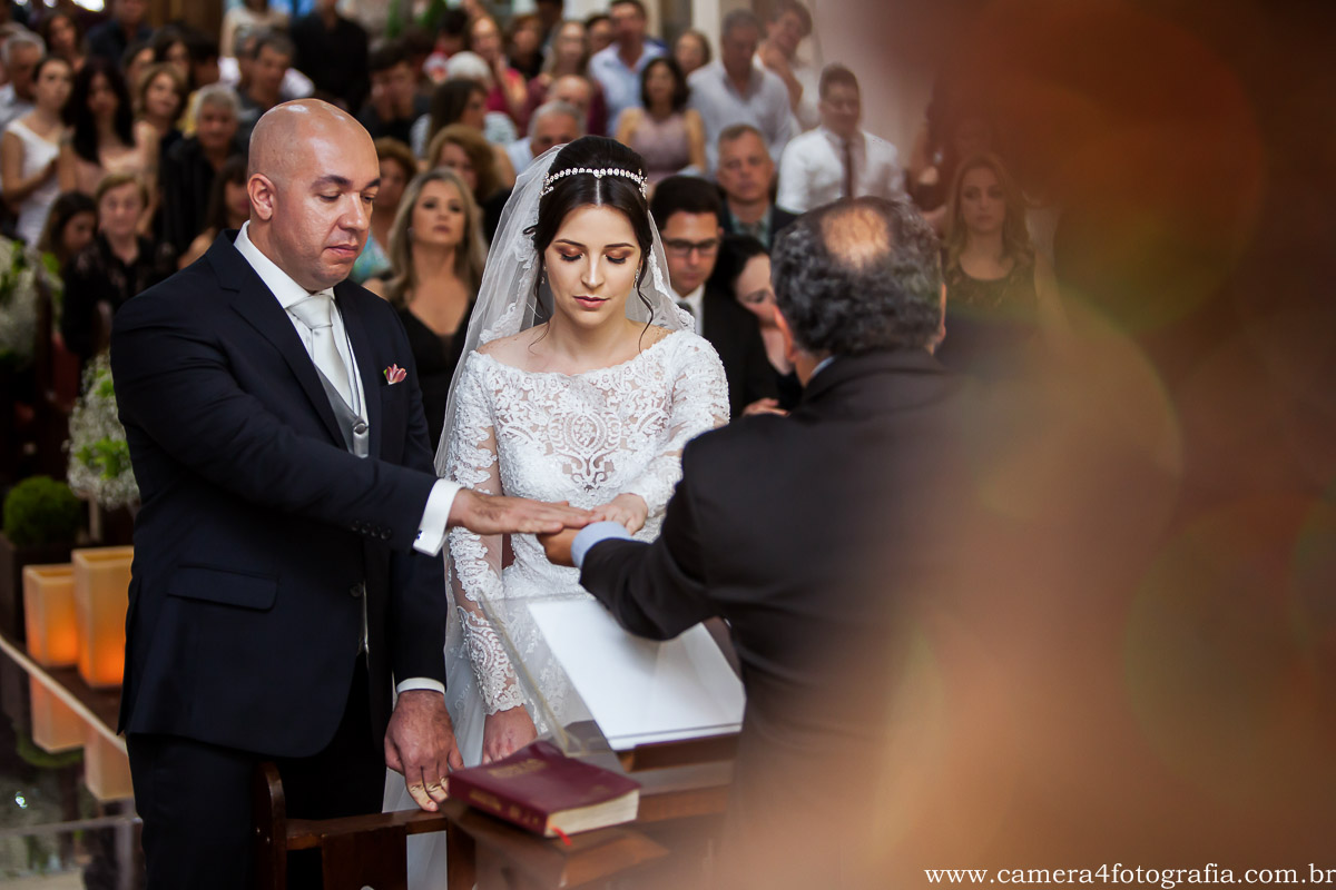 benção dos noivos no casamento