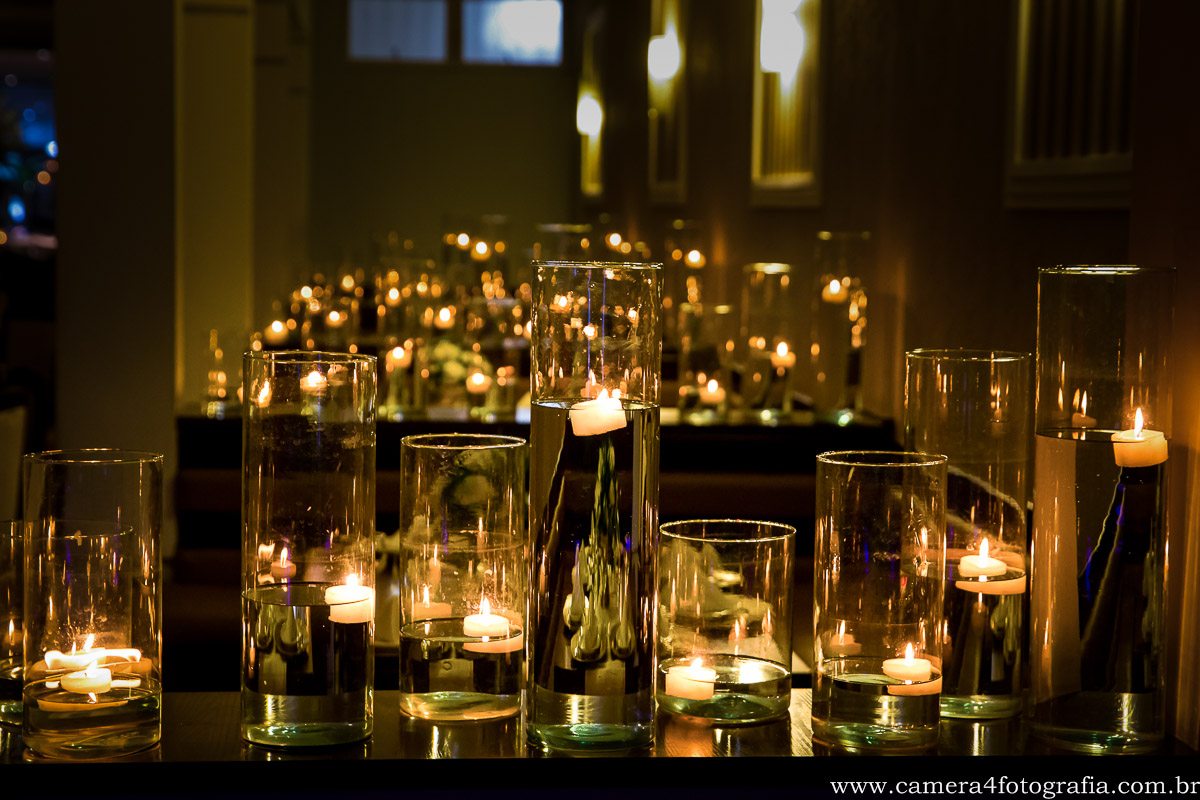 decoração do casamento