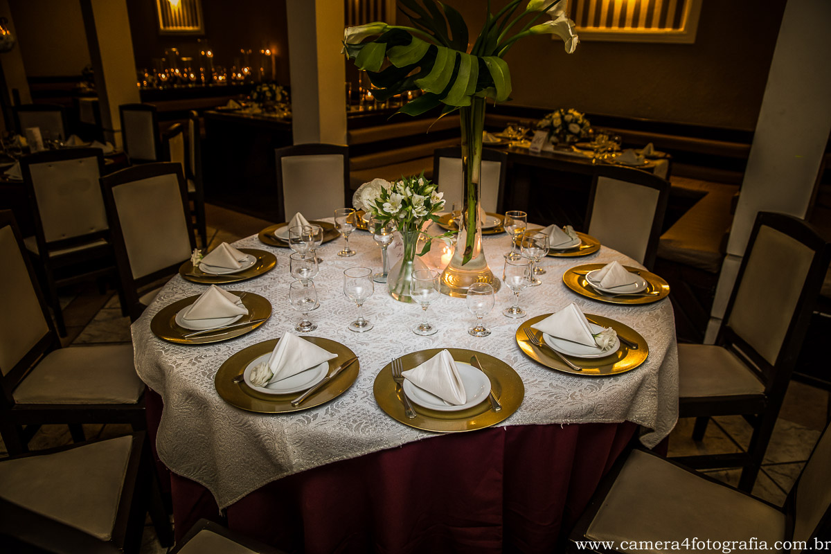 decoração do casamento