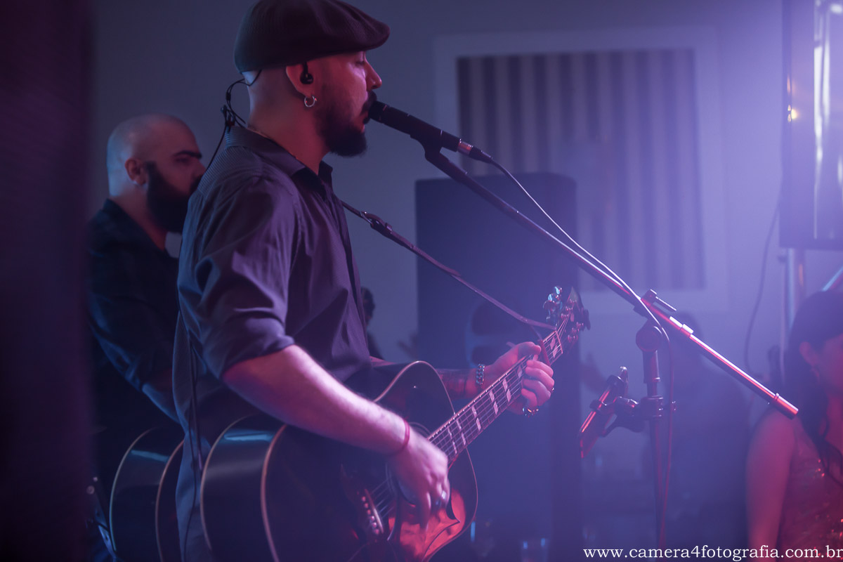 banda calibrados tocando no casamento