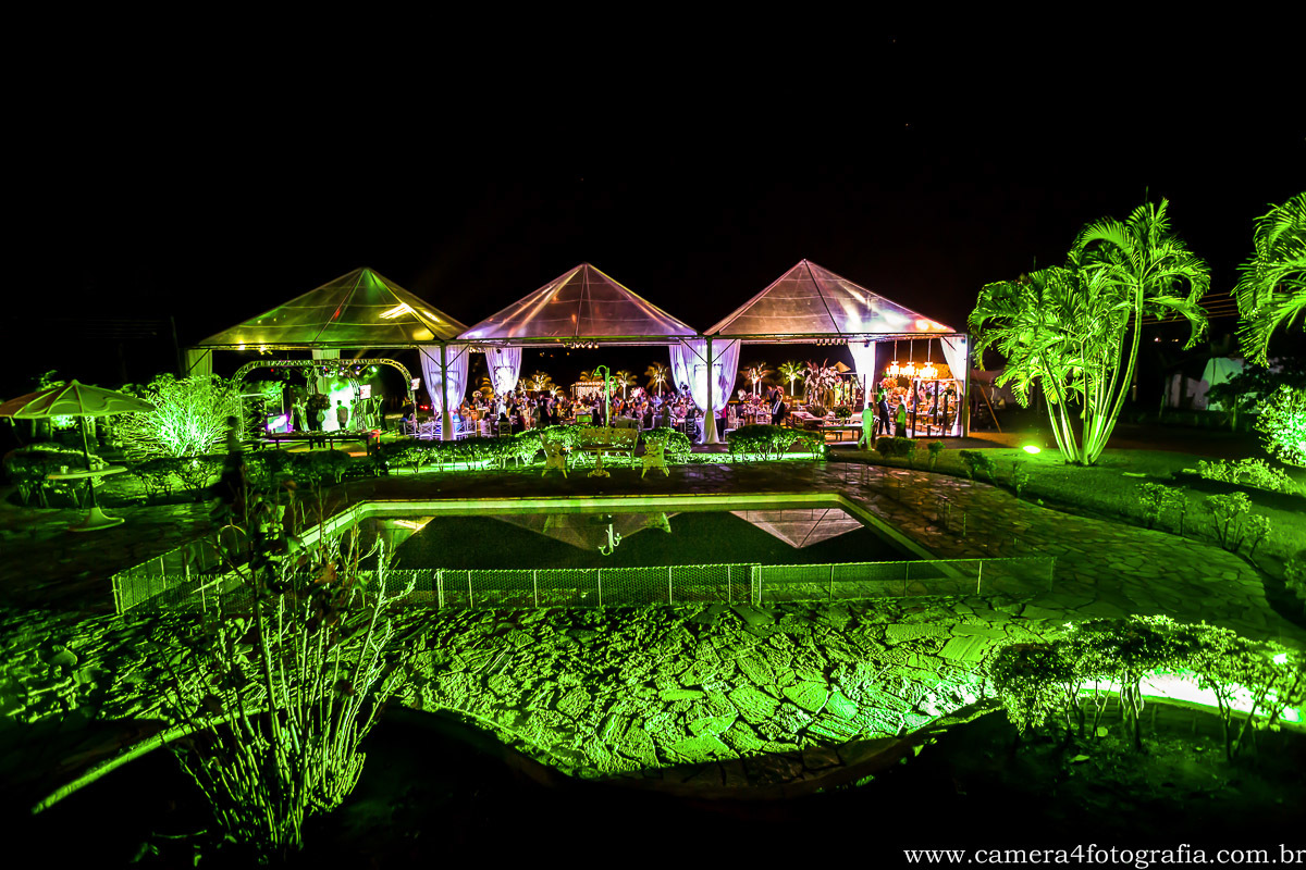 local da festa do casamento