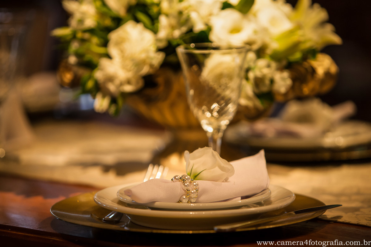 decoração do casamento