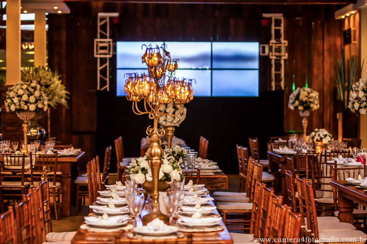 decoração do casamento