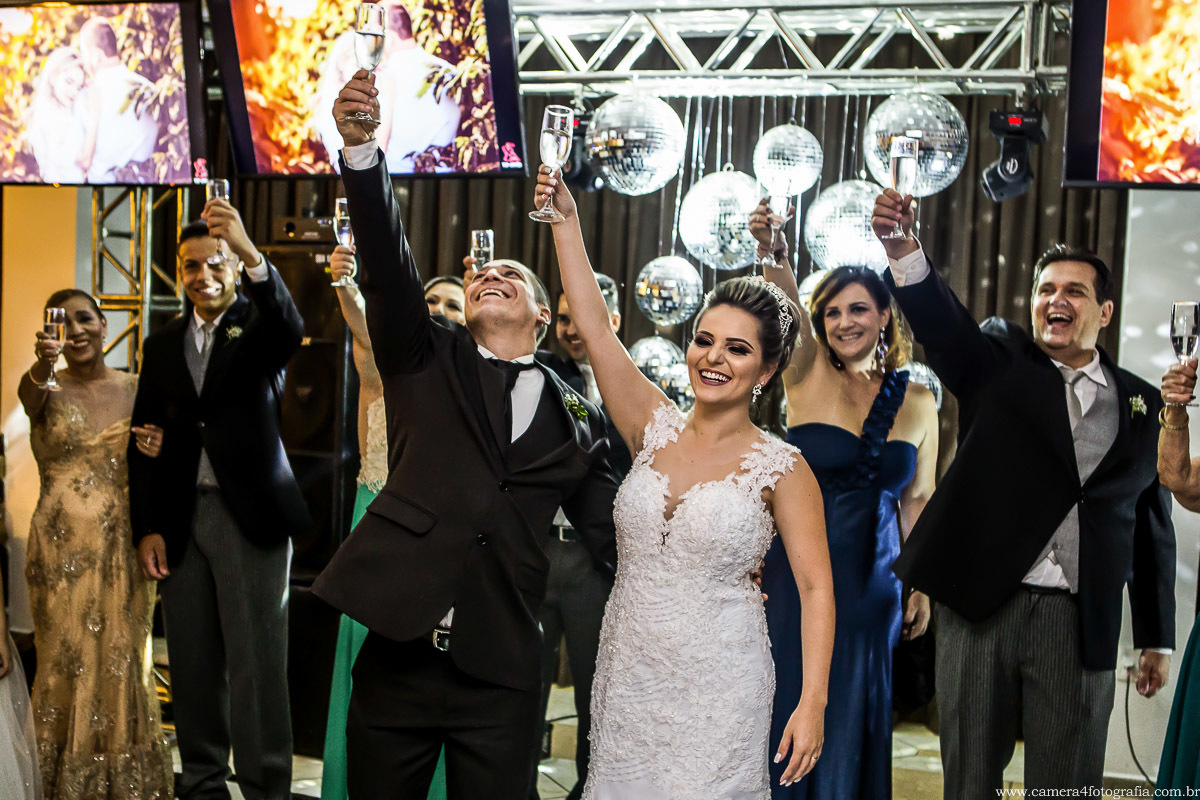 brinde dos noivos