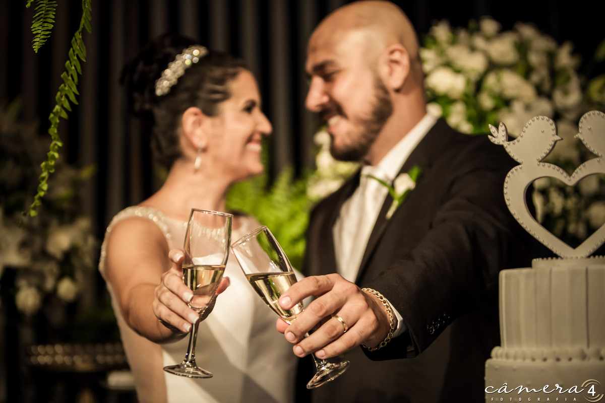 brinde dos noivos