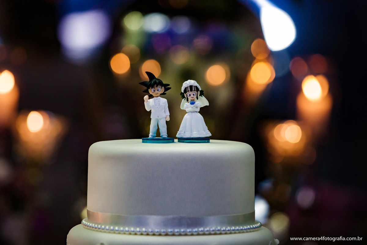 topo do bolo de casamento